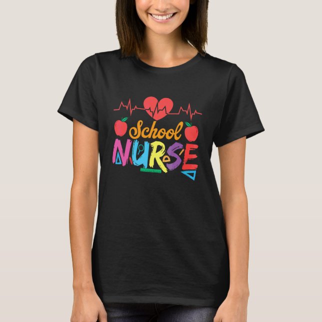 Schulkrankenschwester 4 T-Shirt (Vorderseite)