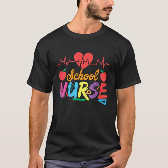 Schulkrankenschwester 4 T-Shirt (Vorderseite)
