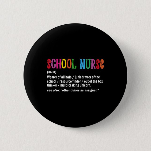 Schulkrankenschwester Definition Byck Zurück zur S Button (Vorderseite)