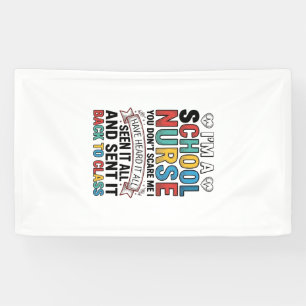 Schulkrankenschwester Hat Es Alles Lustiges Lehrer Banner