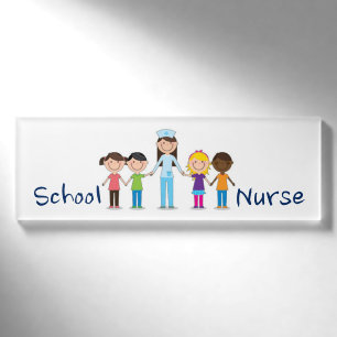 Schulkrankenschwester-Namensschild Namenschild