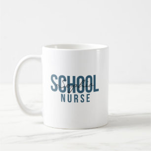 Schulkrankenschwester Personalisierter Name Fettge Kaffeetasse