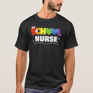 Schulkrankenschwester Registrierte Krankenschwest T-Shirt