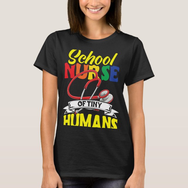 Schulkrankenwertschätzung für die Krankenpflege vo T-Shirt (Vorderseite)