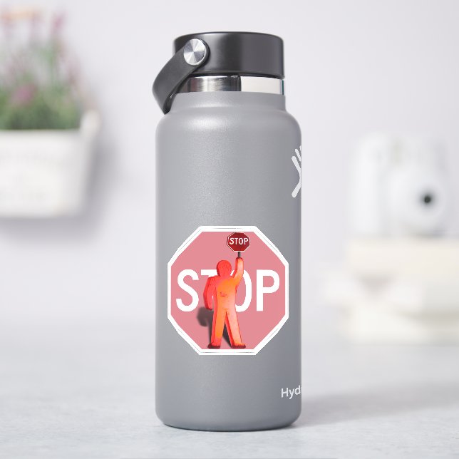 Schulkreuz Aufkleber (HydroFlask)