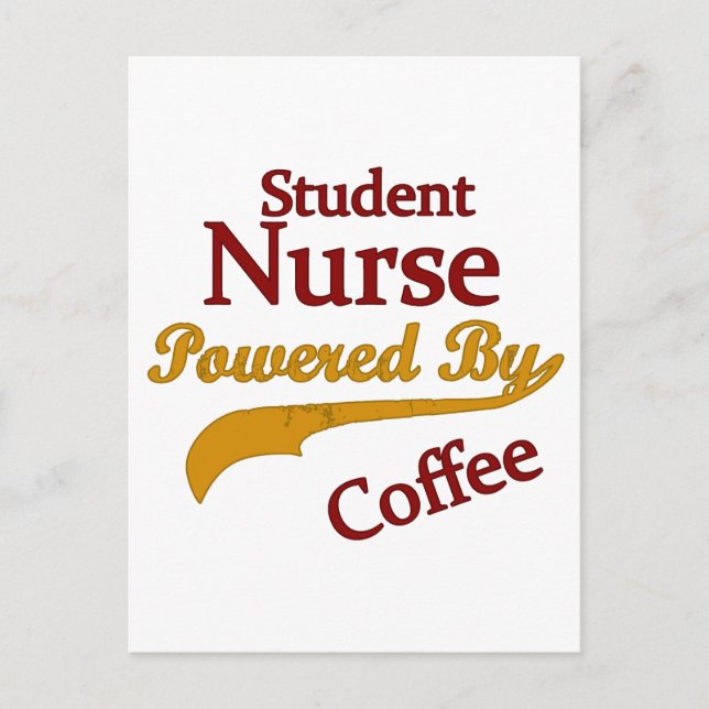 Schulkur mit Kaffee Postkarte (Vorderseite)