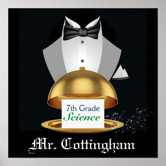 Schullehrer-Klassenzimmer Willkommen - SRF Poster (Vorne)