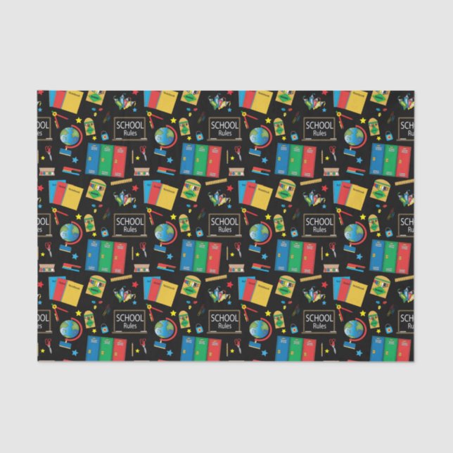 Schullehrerregel Seidenpapier (Vorderseite)