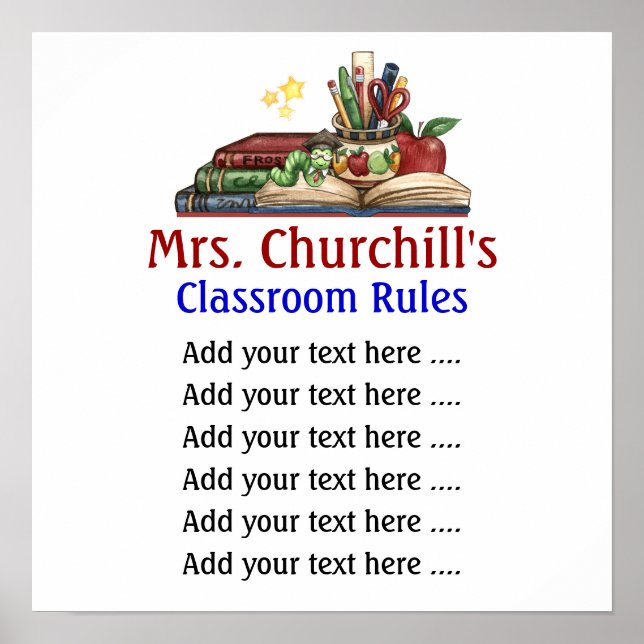 Schullehrerregeln Lg. vom SRF Poster (Vorne)