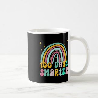 Schullehrertag - 100 Tage intelligenter Regenbogen Kaffeetasse