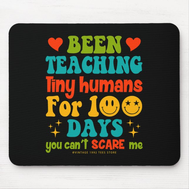 Schullehrertag Kinder lehren winzig hum Mousepad (Vorne)