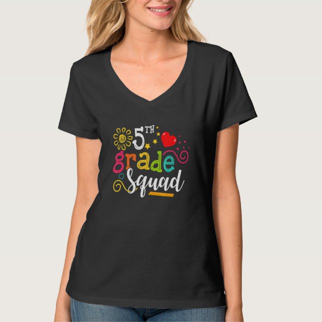Schulleiter der 5. Klasse T-Shirt (Vorderseite)