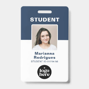 Schullogo Foto Barcode Individuelle Studenten-ID Ausweis