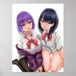 Schulmädchen Poster