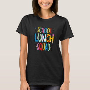 Schulmahlstube in Cafeteria-Arbeiterin Lunch Lady  T-Shirt