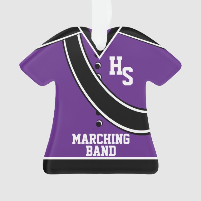 Schulmarschband Ornament (Vorderseite)