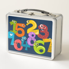 Schulmetall-Lunchbox Metall Brotdose