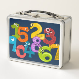 Schulmetall-Lunchbox Metall Brotdose