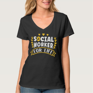 Schulmonat Sozialarbeiter für L T-Shirt