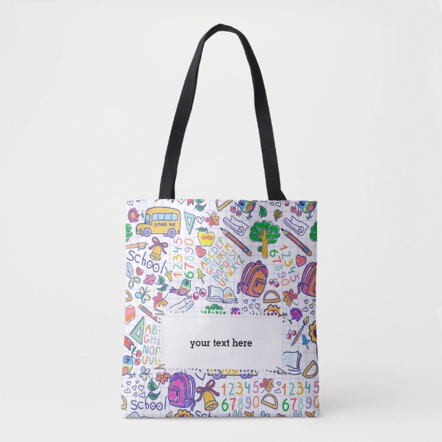 Schulmuster Tasche (Vorderseite)