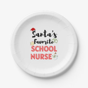Schulnahrung Weihnachten Pappteller