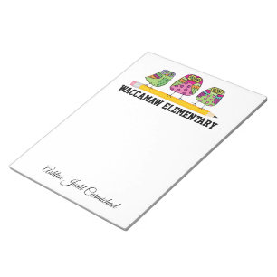 Schulnote Pad Large Notizblock