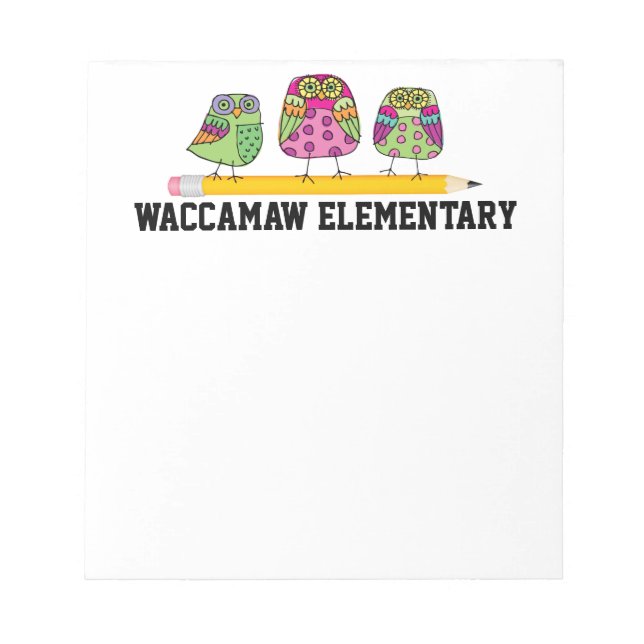 Schulnote Pad - SRF Notizblock (Vorderseite)