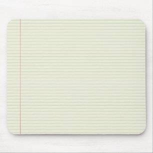 Schulnotizpapier Mousepad