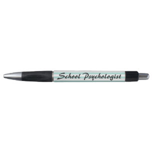 Schulpsychologe-Aqua-Streifen-Stift Kugelschreiber