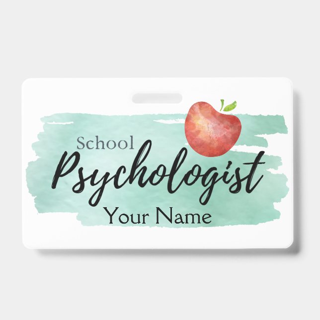 Schulpsychologe Ausweis (Vorderseite)