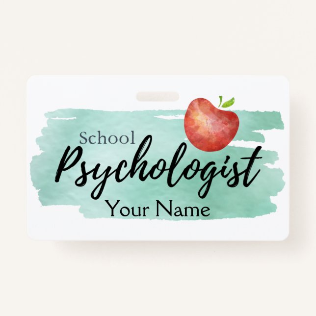 Schulpsychologe Ausweis (Vorderseite)