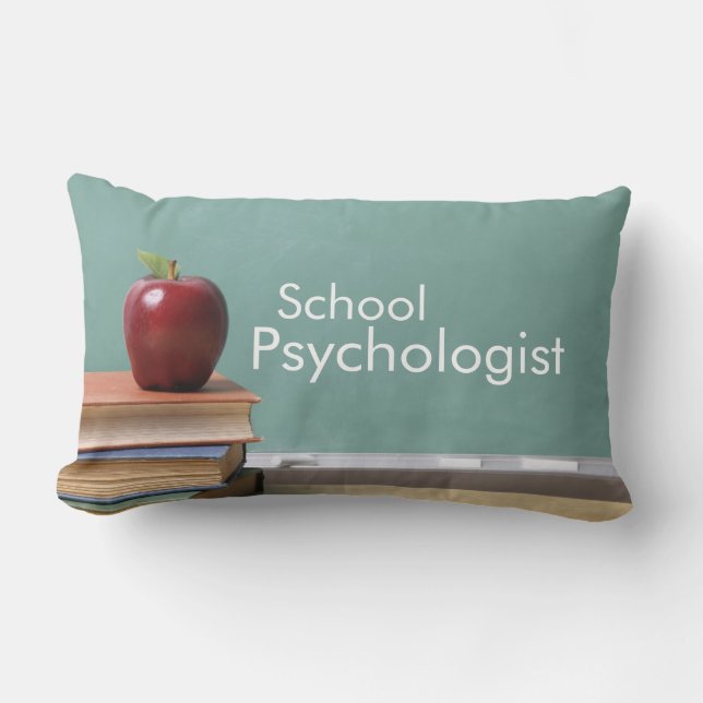 Schulpsychologe-Kissen Lendenkissen (Vorderseite)