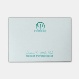 Schulpsychologe Posten-it® Anmerkungen Post-it Klebezettel