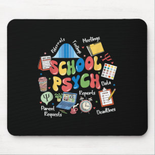 Schulpsychologe Würdigung Psychische Gesundheit Aw Mousepad