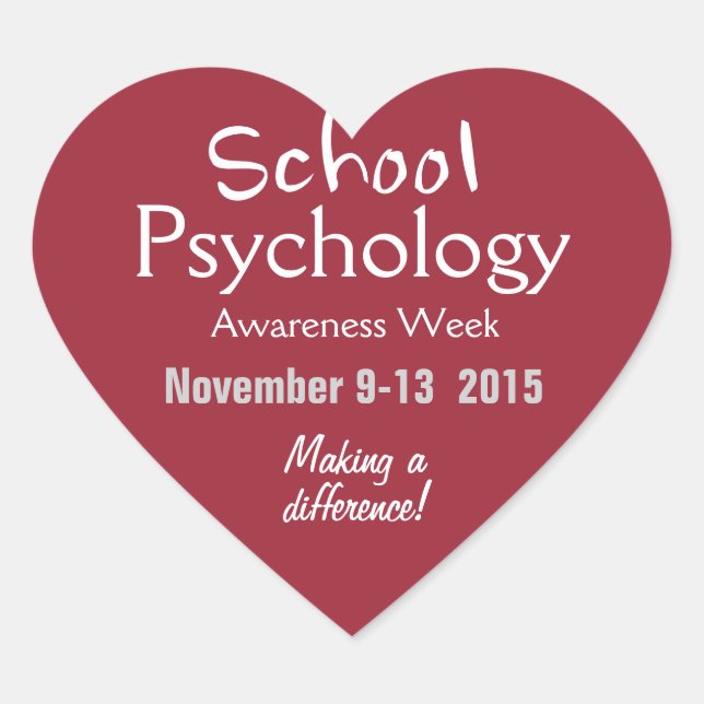 Schulpsychologie-Feier 2015 Stickers (Vorderseite)