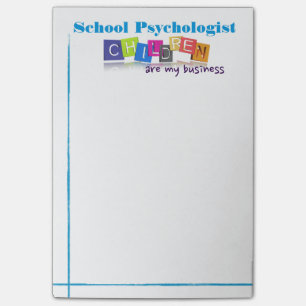 Schulpsychologie/-kinder sind- mein post-it klebezettel
