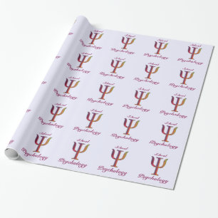 Schulpsychologie-Packpapier Geschenkpapier