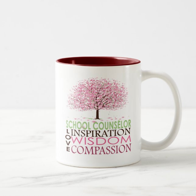 Schulratgeber-Geschenke Zweifarbige Tasse (Rechts)