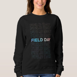 Schulreise-Stimmung Field Fun Day Jungen Mädchen L Sweatshirt