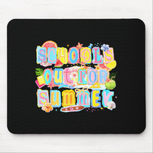 Schulschluss für den Sommer, glücklicher letzter S Mousepad