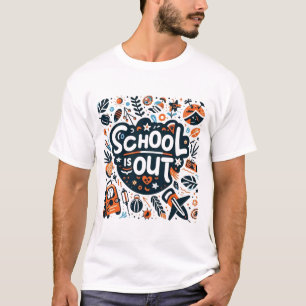 Schulschluss Sommerferien Spielzeit T-Shirt