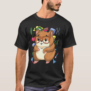Schulschüler Haustier Tier Kinder Süße Nagetiere H T-Shirt