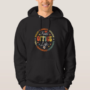 Schulsekretärin der Abteilung für Bewertung Hoodie