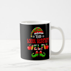 Schulsekretärin-Elf-Christmas-Elf-Hut Scute Ss Cu Kaffeetasse