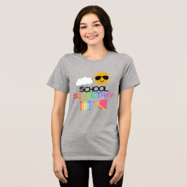 Schulsekretärin Tri-Blend Shirt