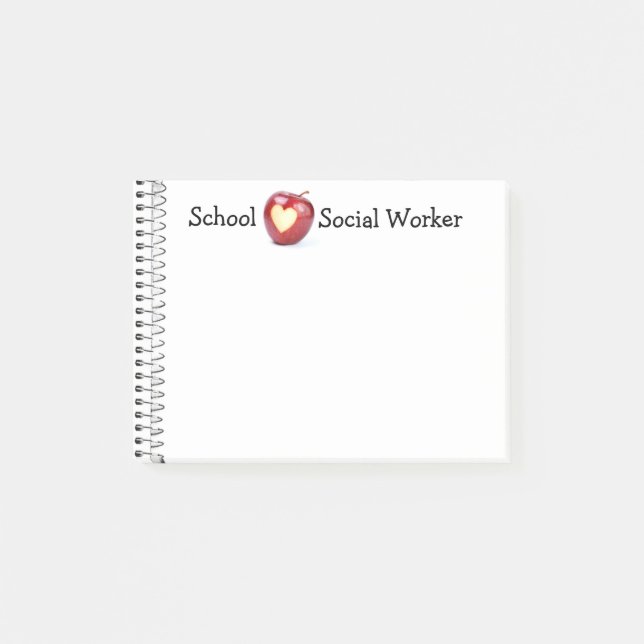 Schulsozialarbeiter-Notiz Posten-it® Anmerkung Post-it Klebezettel (Vorderseite)
