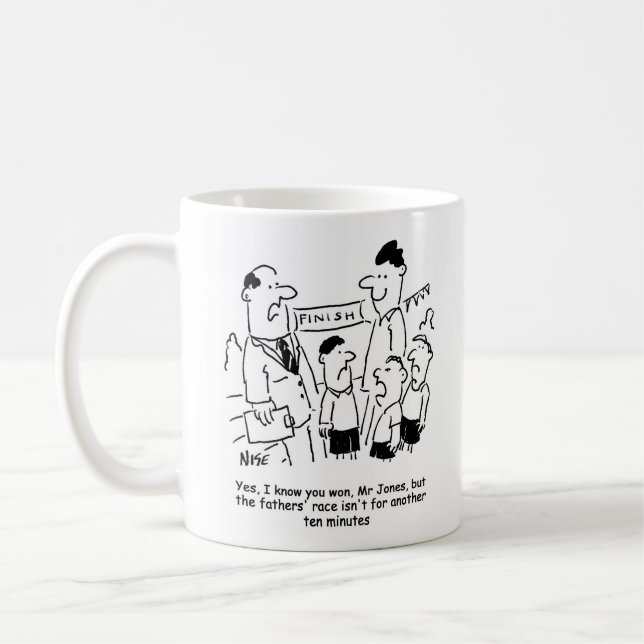 Schulsporttag - Vaterrennen Kaffeetasse (Links)