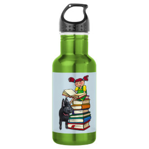 Schulstudienfreunde Fellfreunde Flasche, ZKA Edelstahlflasche