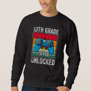 Schulstufe freigeschaltet Video-Spiel-Geschenk für Sweatshirt