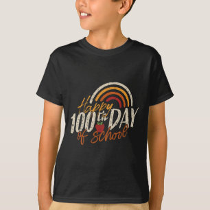 Schultag 2025 Lehrer 100 Schultage T-Shirt